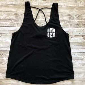 VS PINK Gym Szn Tank Top LARGE